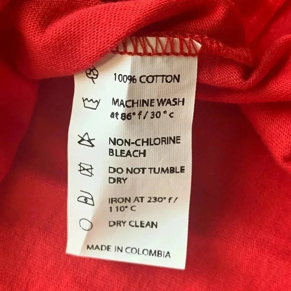 AKOO Men’s SS Graphic T-Shirt New York Coming to America Tee Red Large NWT - Picture 7 of 7